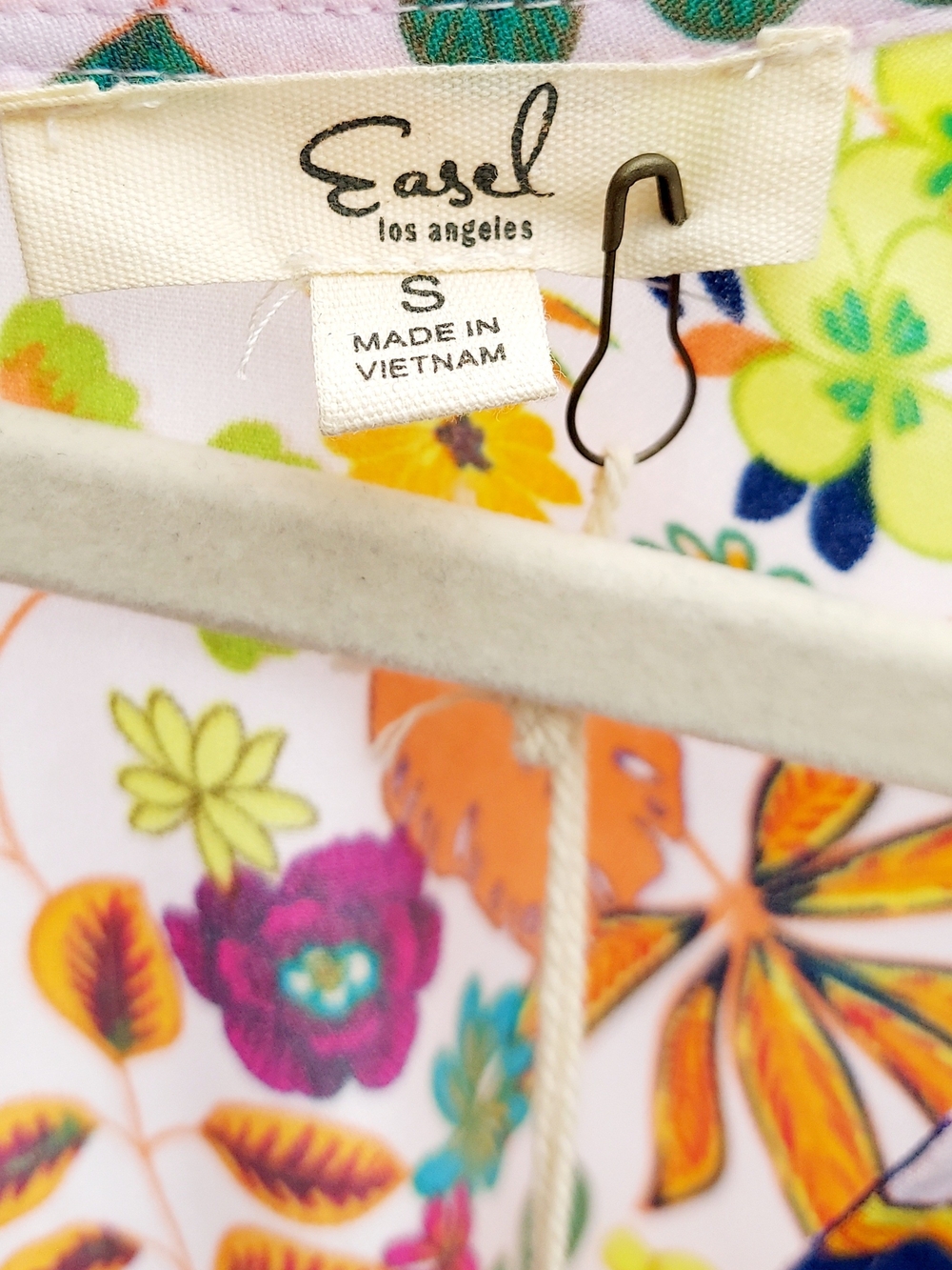 Easel Floral Wrap High Low Maxi Dress Womens Size Small NWT Boho Weddings Office - Picture 3 of 12